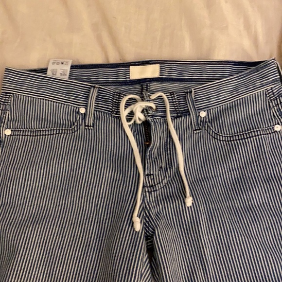 Mother Tie-Me-Up Rascal On the Road Crop Jeans (16) - Picture 6 of 12